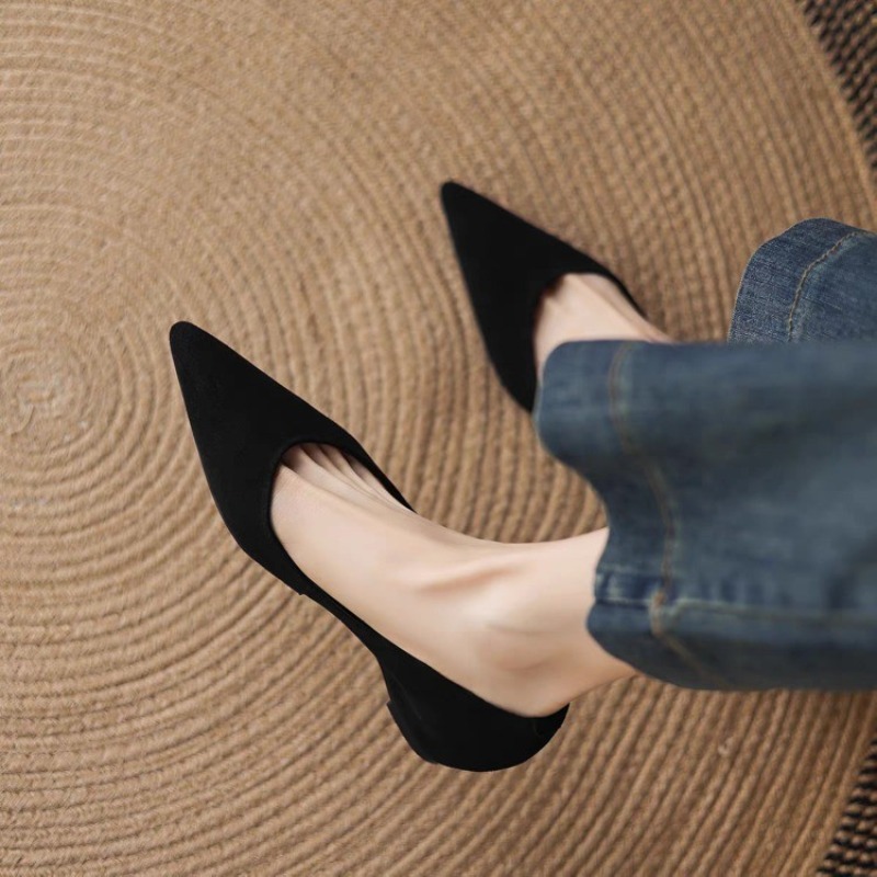 Womens Heels - Yazlık Yeni Tarz Günlük Sivri Burun