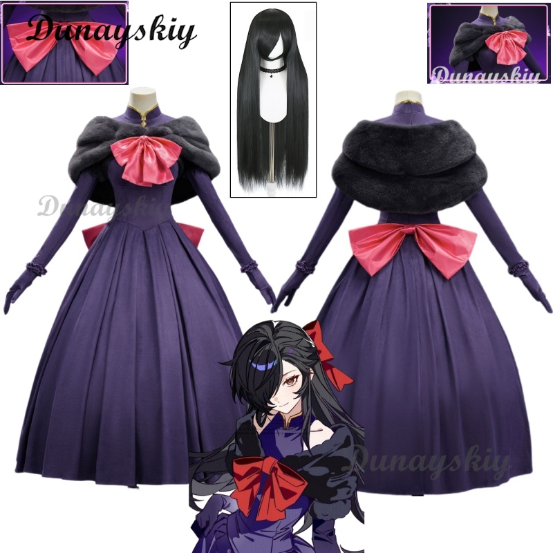 Evening Gown - Konu: Re:Zero Natsumi Schwartz Cosplay Kostümü,