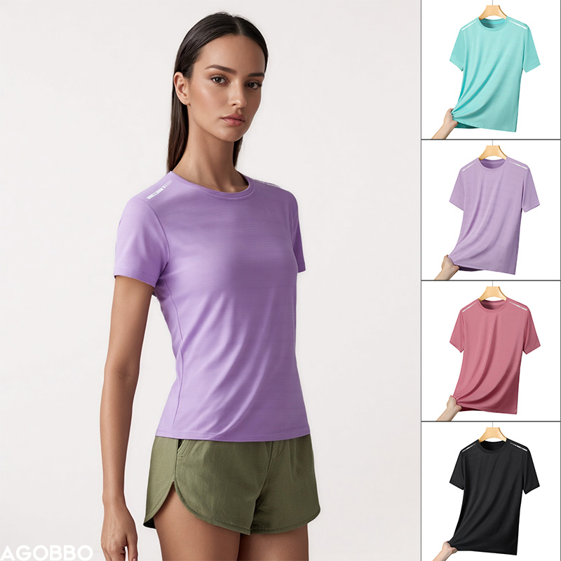 Silk Blouse - Kadın Yansıtıcı Koşu Tişörtü Yüksek Elastik