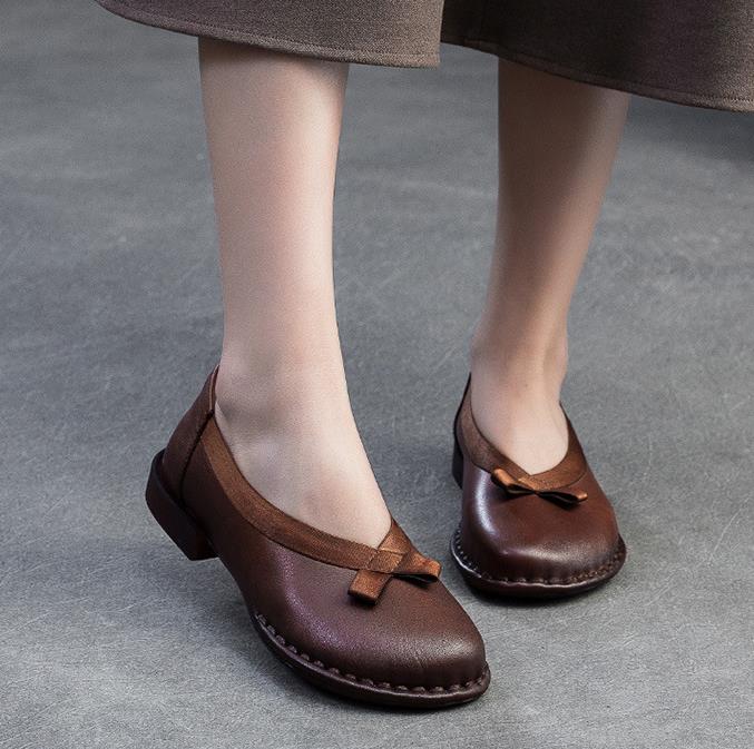 2.5 cm İnek Hakiki Deri Etnik  - Womens Heels incelemesi ve fiyatı