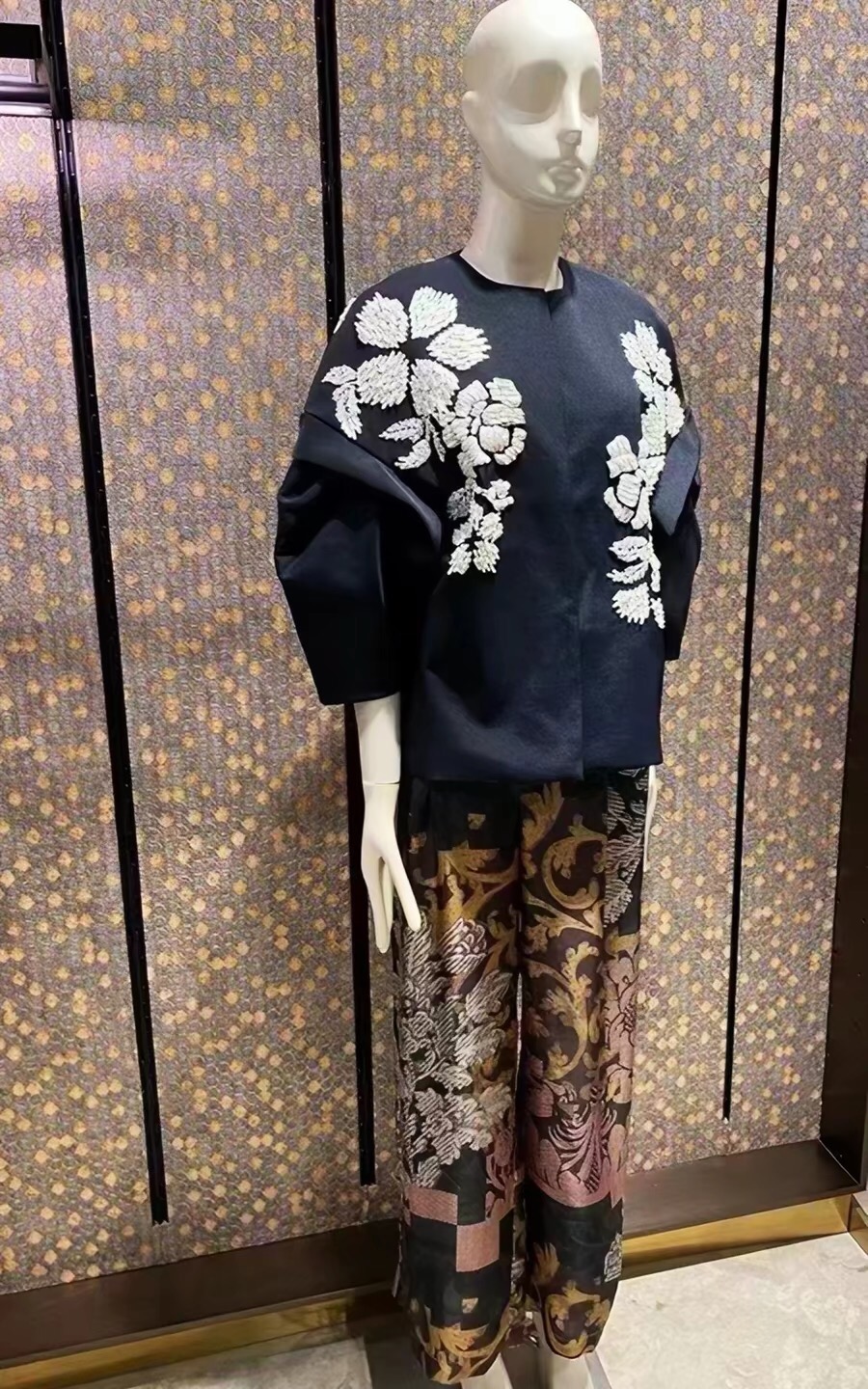 Haute Couture 3D Çiçek Desenli - Womens Blazer incelemesi ve fiyatı