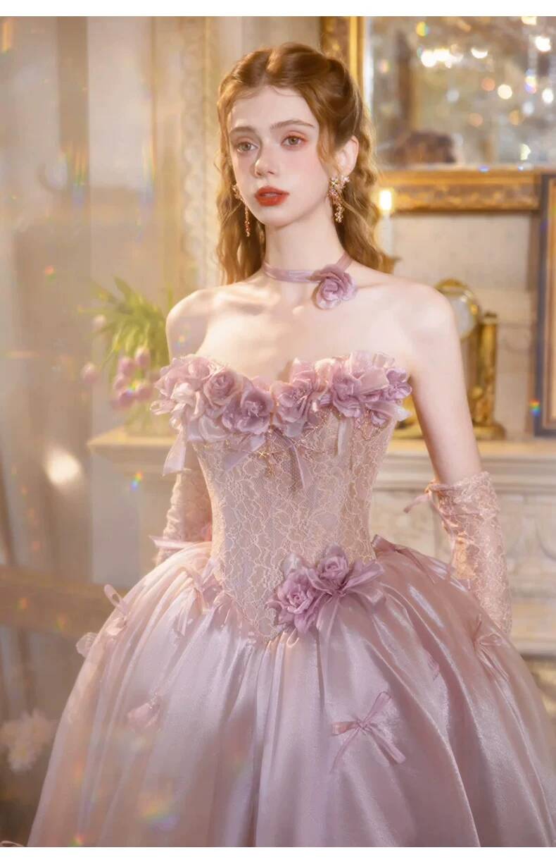 Vintage Tozlu Pembe Prenses Ba - Formal Dress incelemesi ve fiyatı