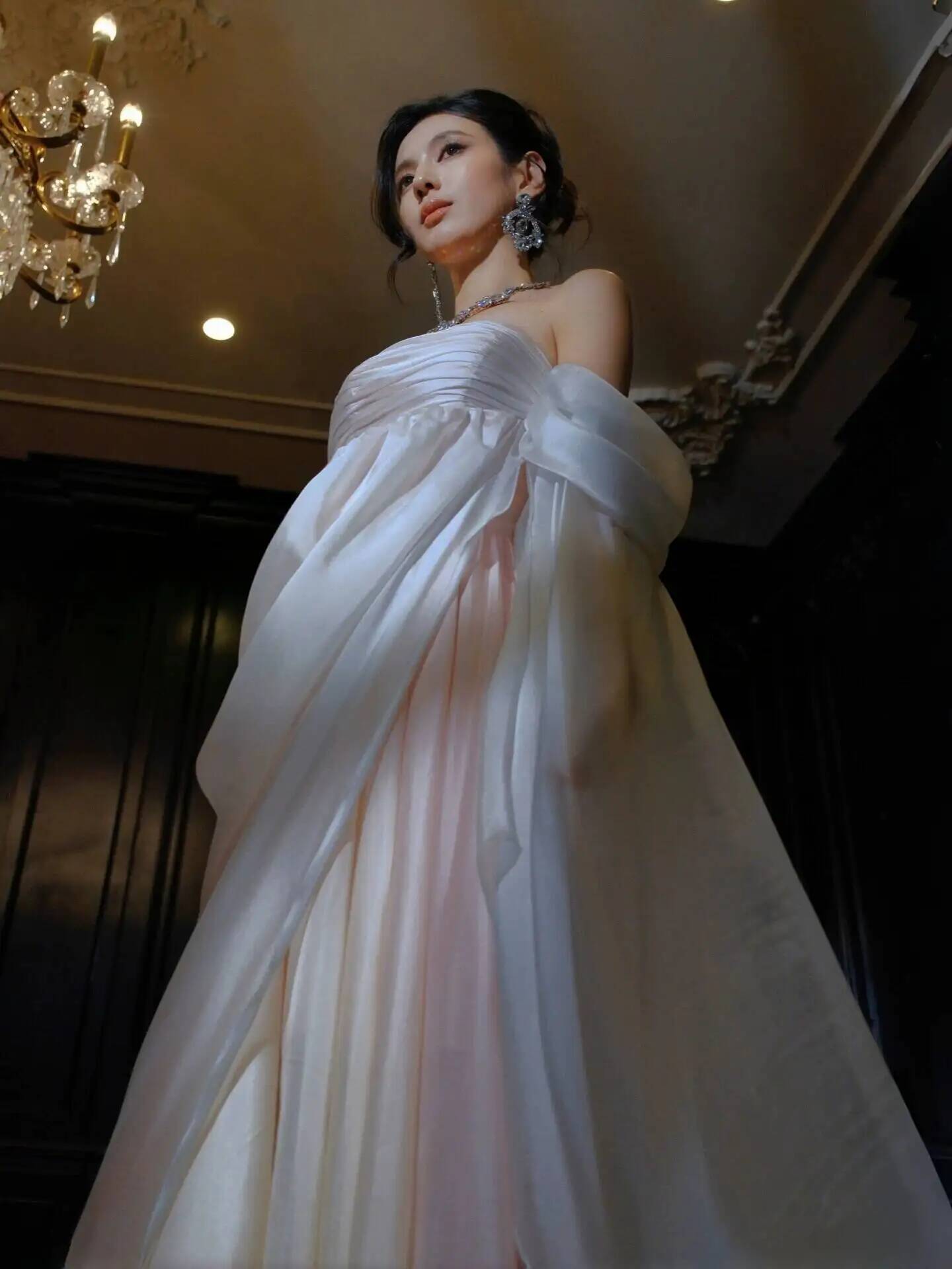 Askılı Olmayan, Uçuşan Şifon A - Evening Gown incelemesi ve fiyatı