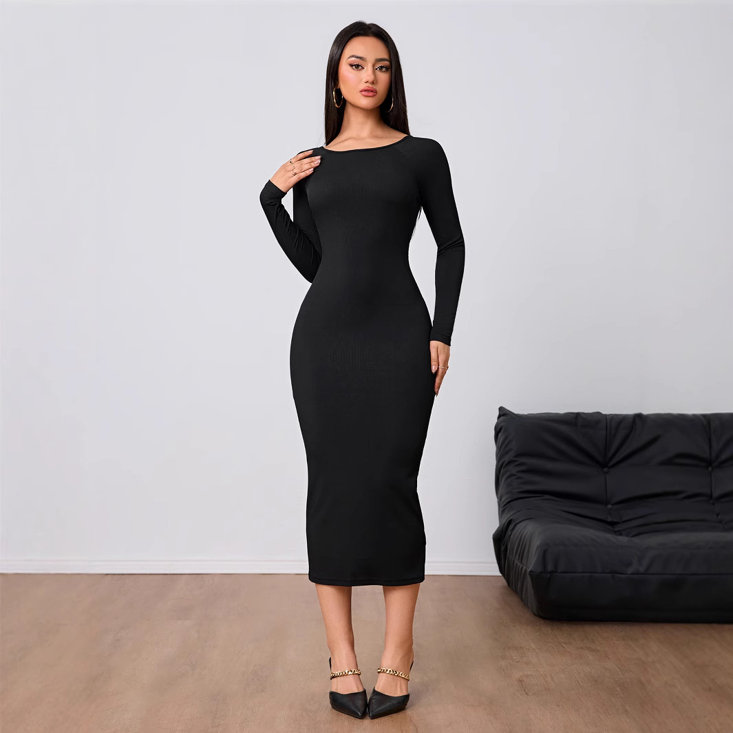 Kadın Modası Sade Elbise İlkba - Midi Dress incelemesi ve fiyatı