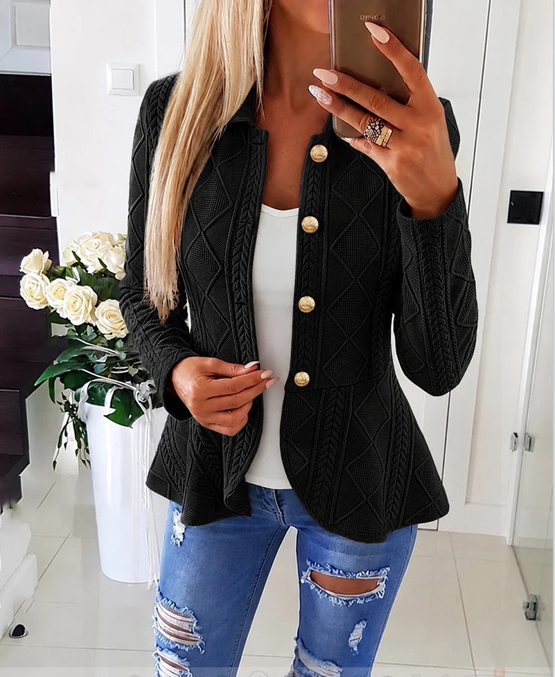 Kadın Örgü Blazer, Fırfırlı Et - Womens Blazer incelemesi ve fiyatı