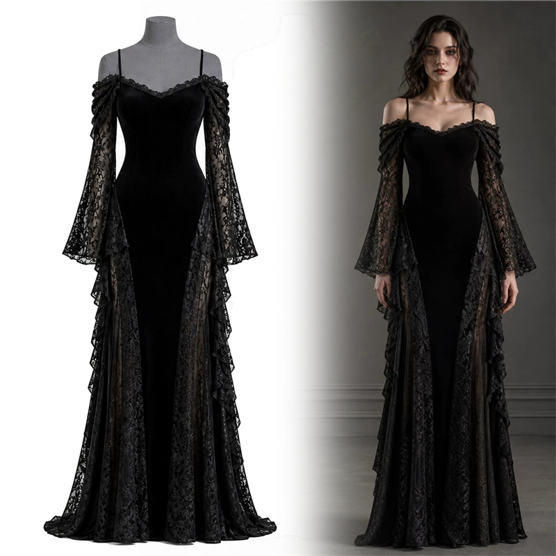 Cadılar Bayramı Temalı Cadı Kr - Evening Gown incelemesi ve fiyatı