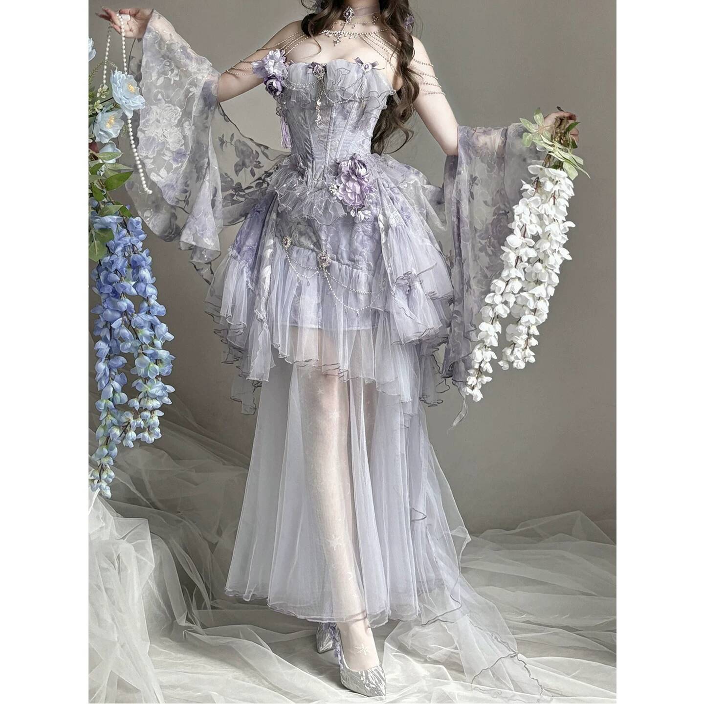 Menekşe Şiir Sis Lolita Elbise - Formal Dress incelemesi ve fiyatı