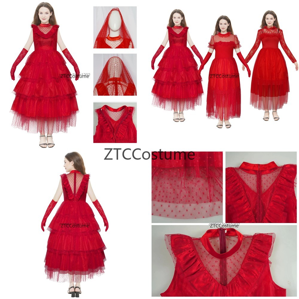 Lydia Deetz Cosplay Kostüm Got - Evening Gown incelemesi ve fiyatı